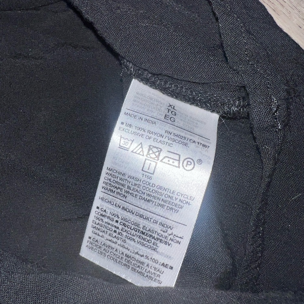 NWT Old Navy Elegant Black Off-Shoulder Dress XL - Picture 11 of 11